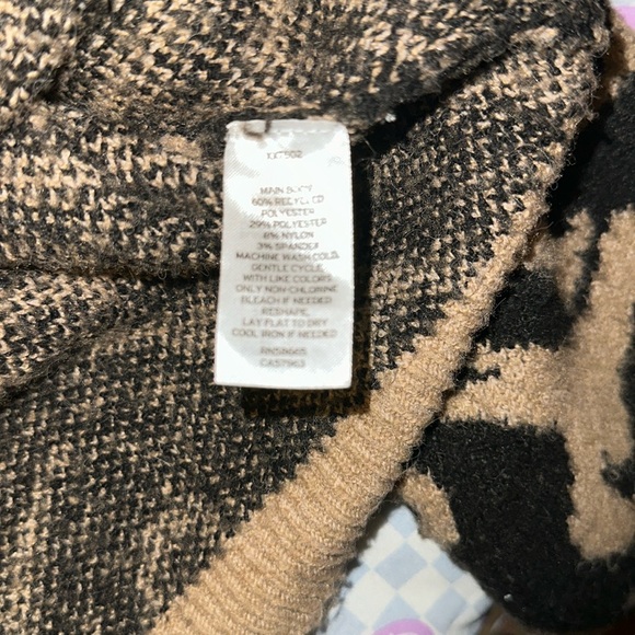 Brown/Black business casual nordstroms sweater - Picture 4 of 4